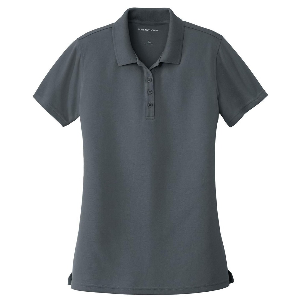 Port Authority LK110 Women's Dry Zone UV Micro-Mesh Polo - Graphite - 3XL